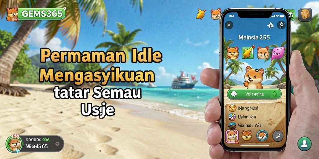 Tampilan gameplay GEMS365 yang menarik dan adiktif.