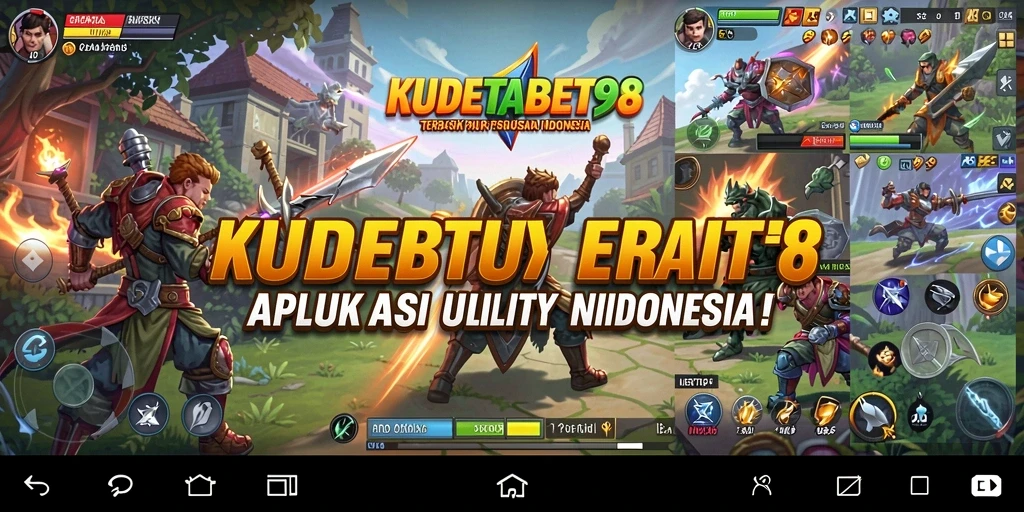 Tampilan utama aplikasi KUDETABET98 yang memperlihatkan berbagai fitur Utility.