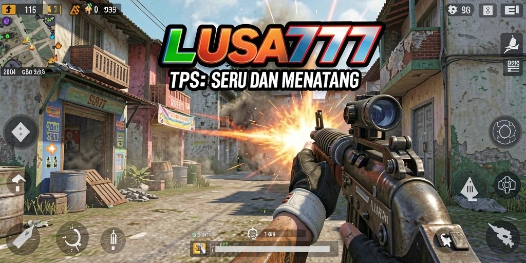 Tampilan gameplay LUSA777 yang penuh aksi dan strategis.