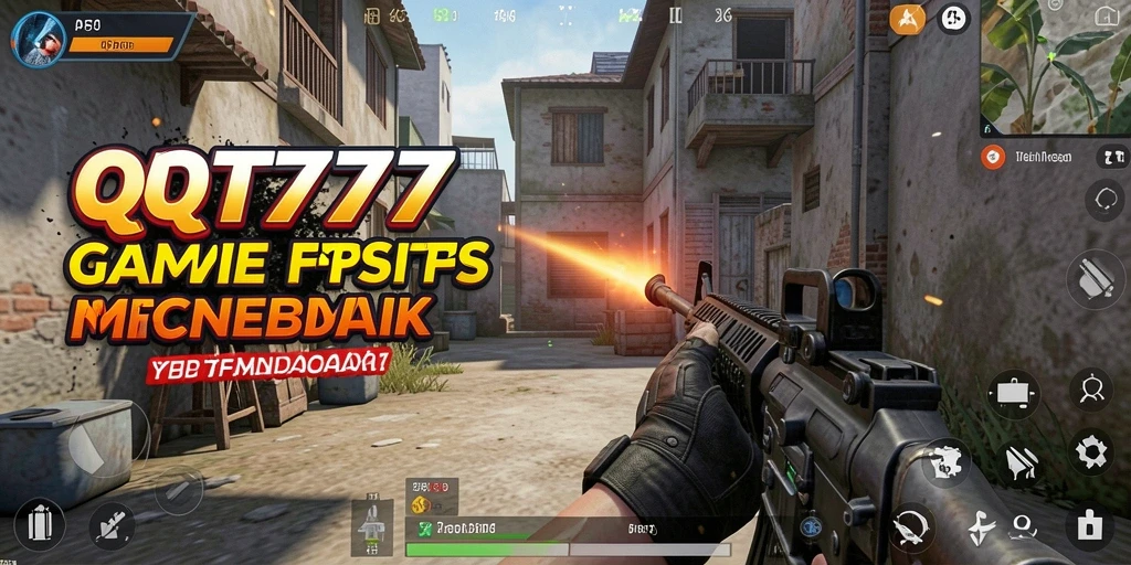Screenshot menunjukkan aksi intens dalam gameplay QT777 dengan grafis mengesankan.