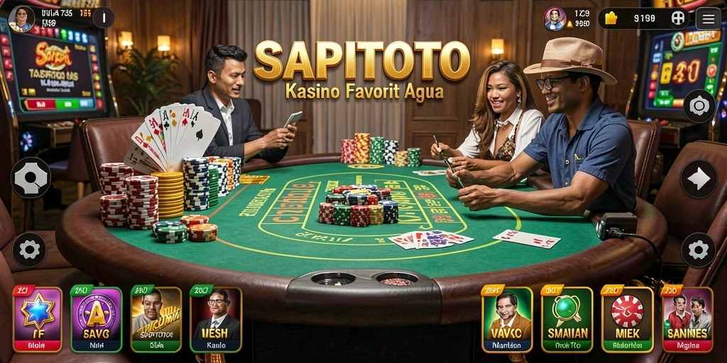 Tampilan gameplay SAPITOTO yang menarik dan interaktif dalam permainan Kasino.