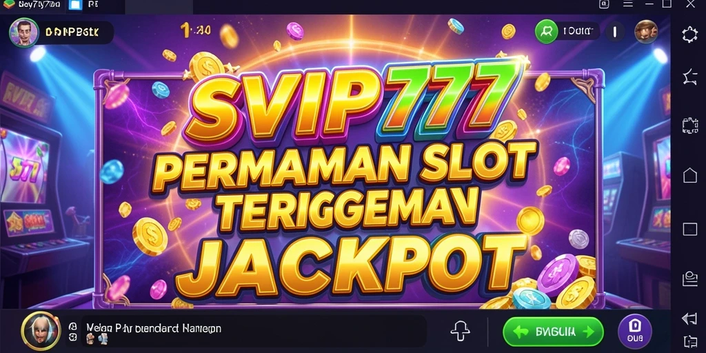Tampilan gameplay Slot SVIP777 yang menarik dan seru.