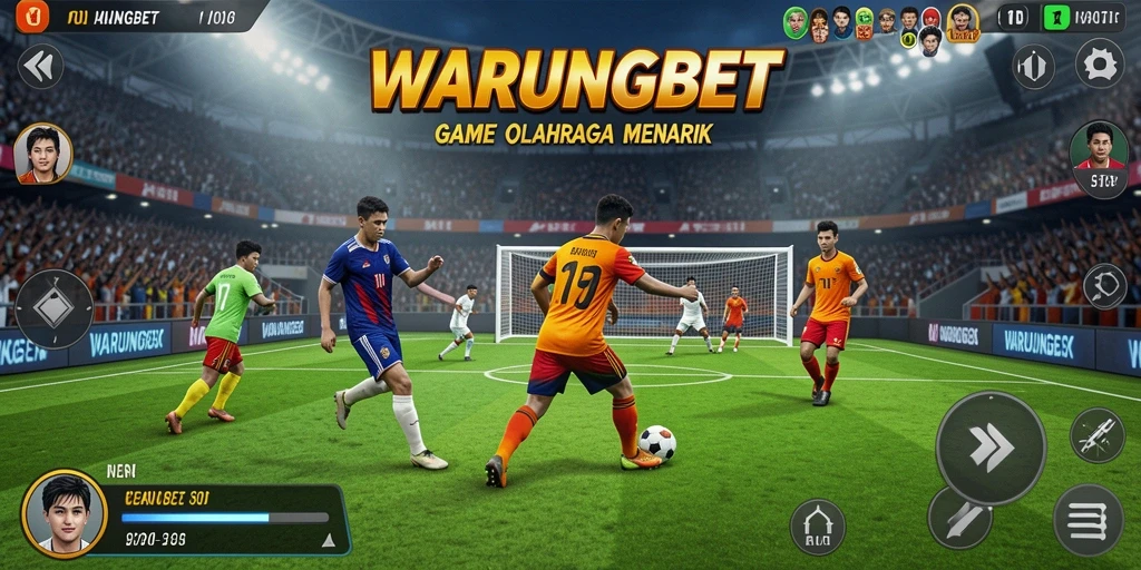 Tampilan menarik dari gameplay WARUNGBET yang penuh aksi olahraga.