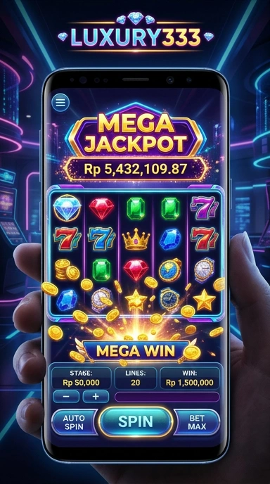 Menu fitur terbaru dalam aplikasi luxury333.